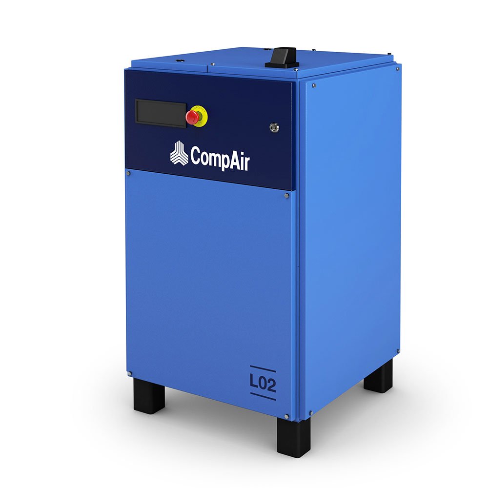 Midlands UK supplier and authorised distributor of the CompAir L02 air compressor range