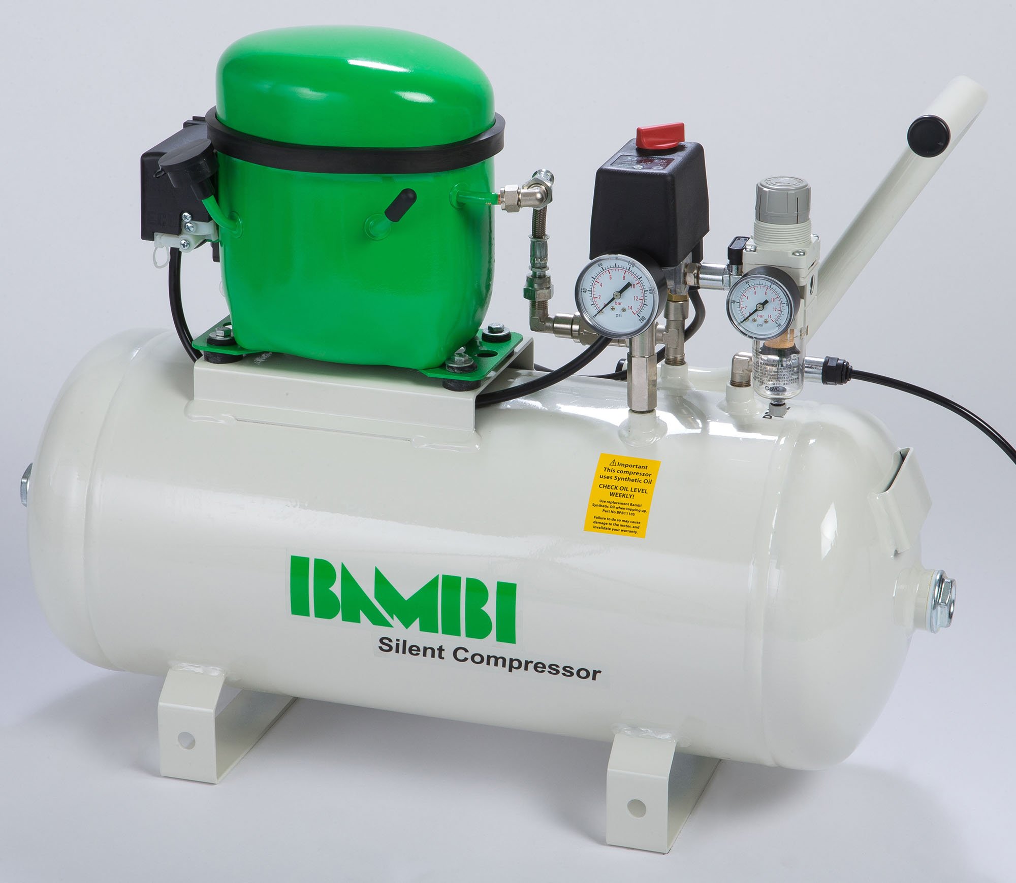 Midlands UK supplier of Bambi BB24 air compressor