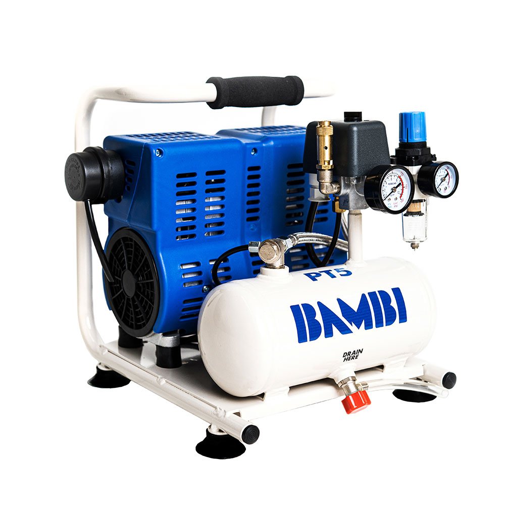 Midlands UK supplier of Bambi PT5 air compressor