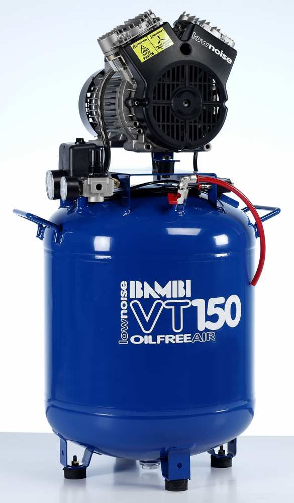 Midlands UK supplier and authorised distributor of the Bambi VT150 air compressor range