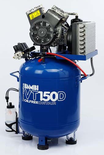 Midlands UK supplier of Bambi VT150D air compressor