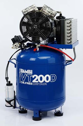 Midlands UK supplier of Bambi VT200D air compressor