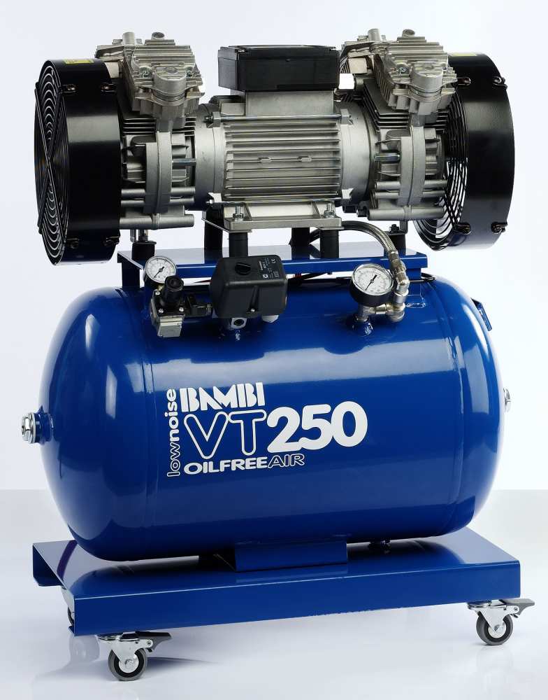 Midlands UK supplier and authorised distributor of the Bambi VT250 air compressor range