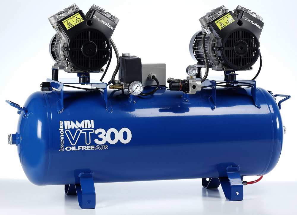 Midlands UK supplier and authorised distributor of the Bambi VT300 air compressor range