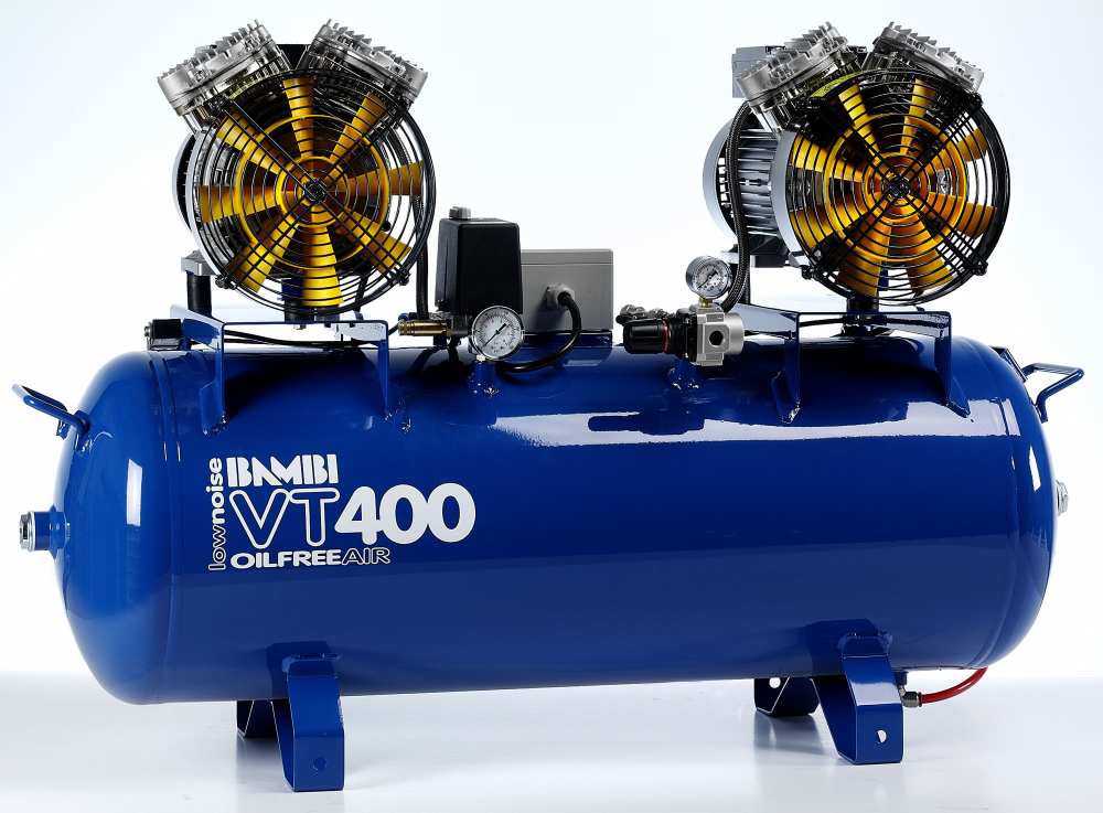 Midlands UK supplier and authorised distributor of the Bambi VT400 air compressor range