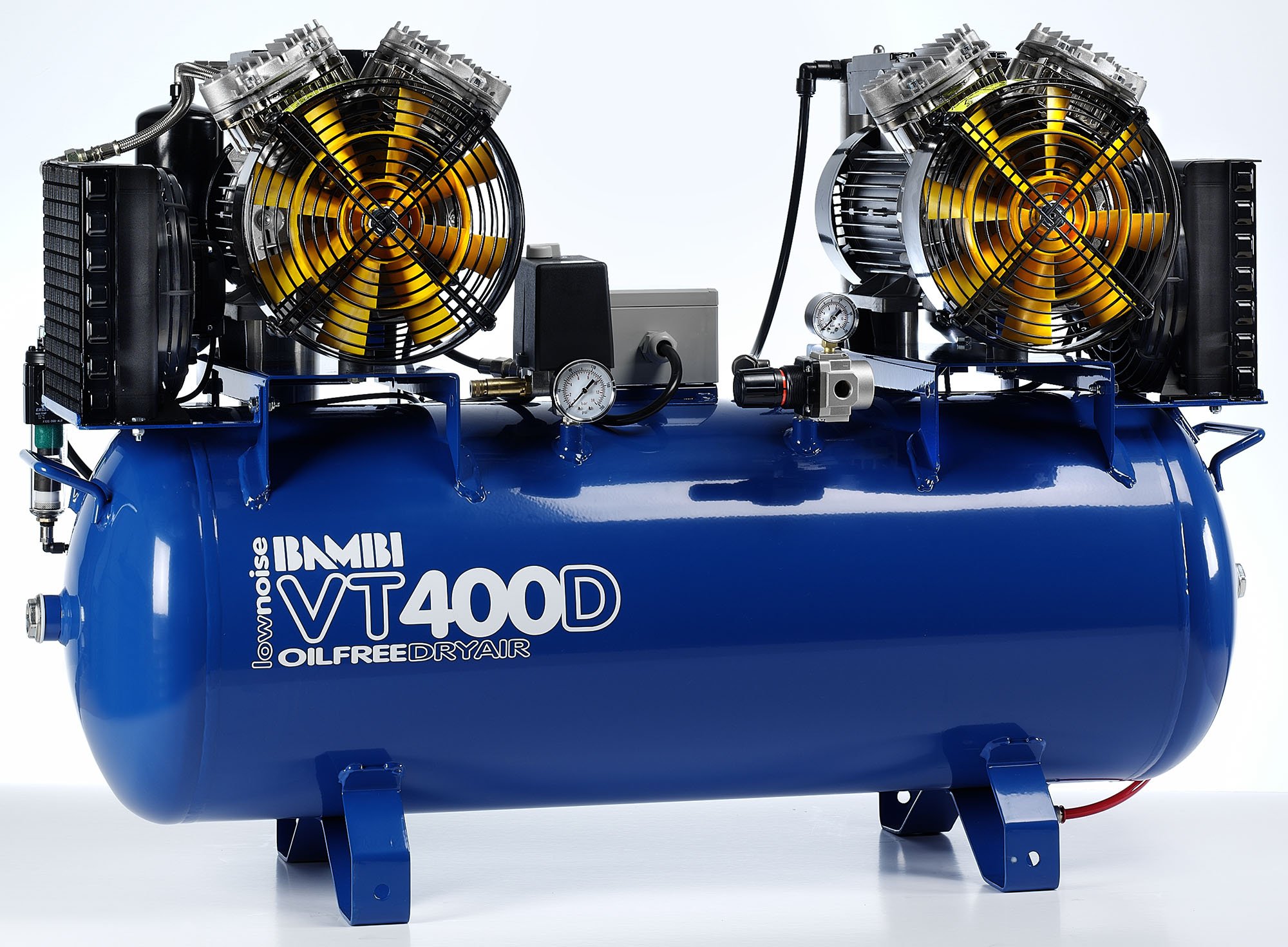 Midlands UK supplier of Bambi VT400D air compressor