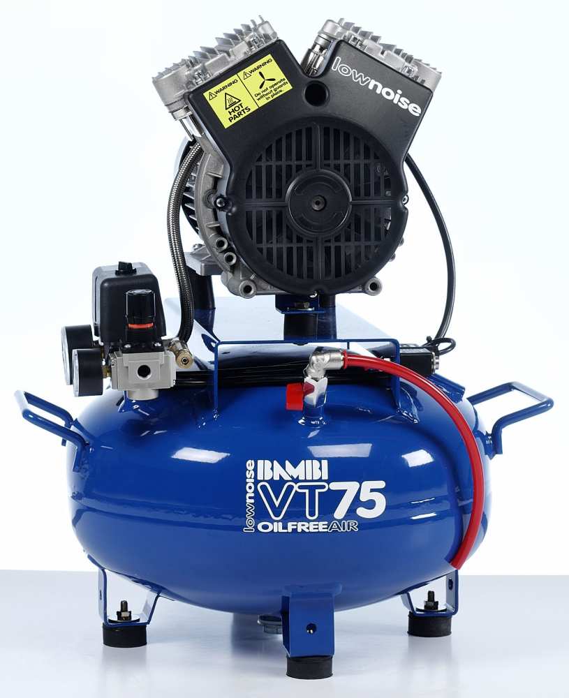 Midlands UK supplier and authorised distributor of the Bambi VT75 air compressor range