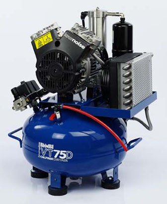 Midlands UK supplier of Bambi VT75D air compressor