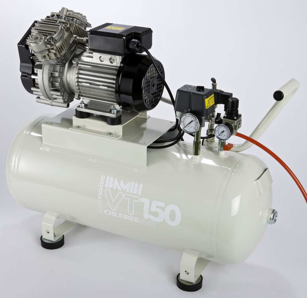 Midlands UK supplier and authorised distributor of the Bambi VTH150 air compressor range