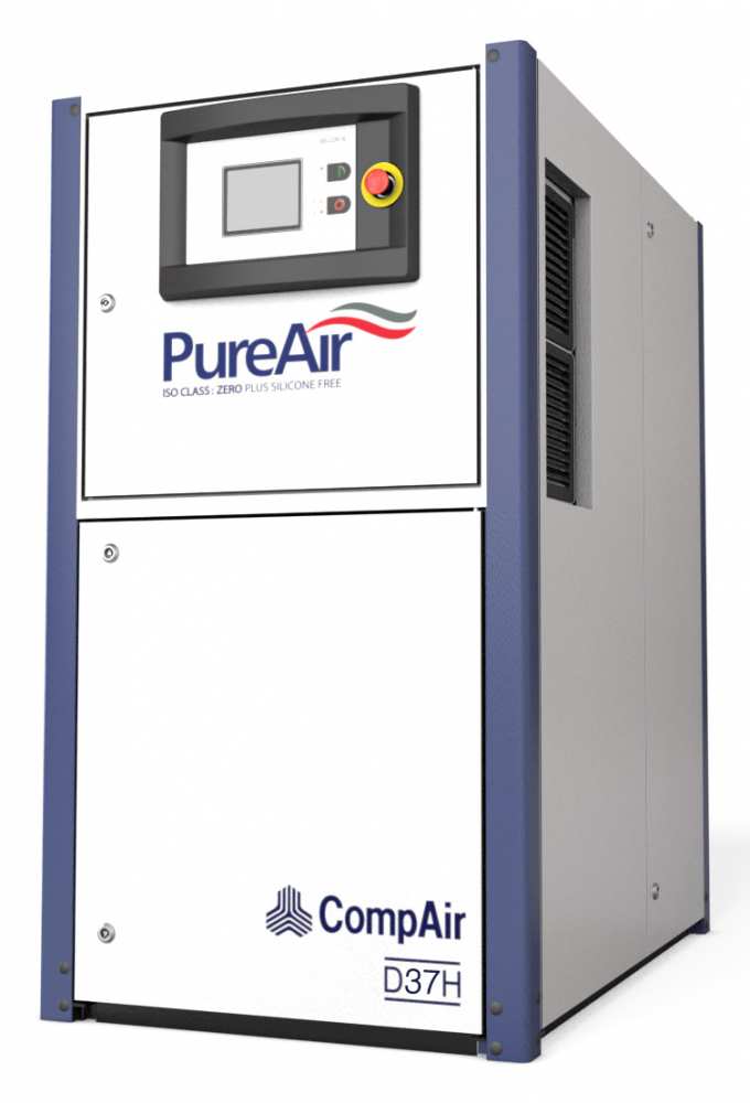 Midlands UK supplier and authorised distributor of the CompAir D37H air compressor range
