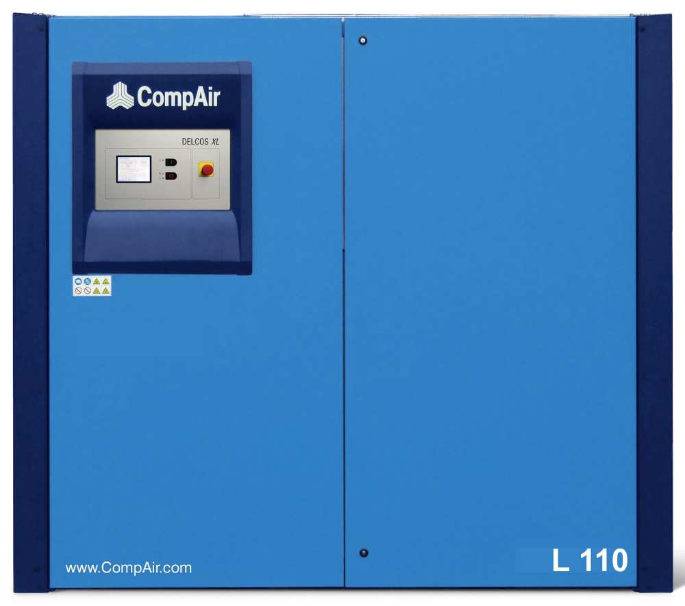 Midlands UK supplier and authorised distributor of the CompAir L110 air compressor range