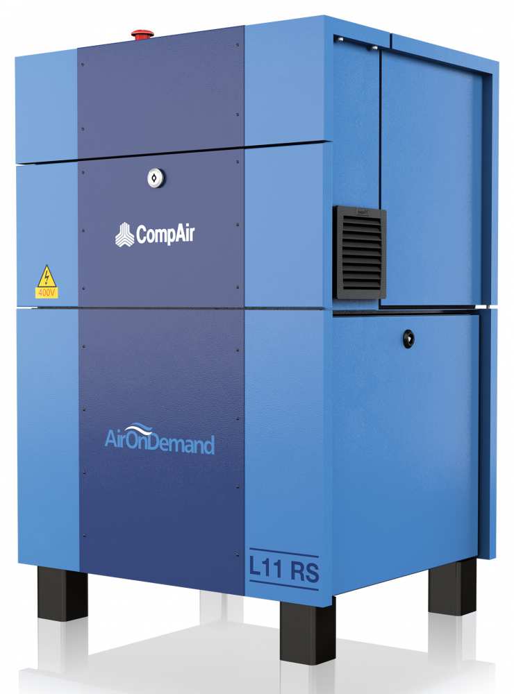 Midlands UK supplier and authorised distributor of the CompAir L11RS air compressor range