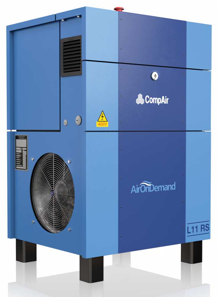 Midlands UK supplier and authorised distributor of the CompAir L11RS air compressor range