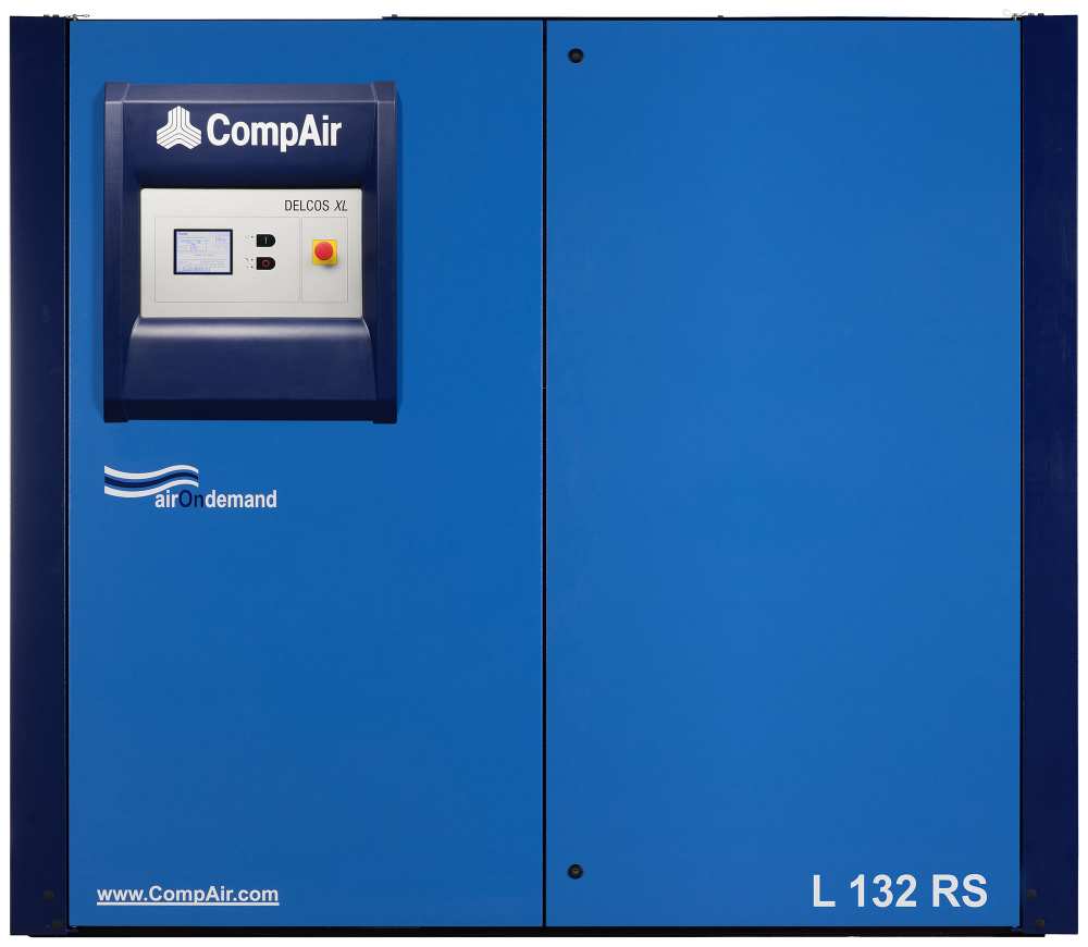 Midlands UK supplier and authorised distributor of the CompAir L132RS air compressor range