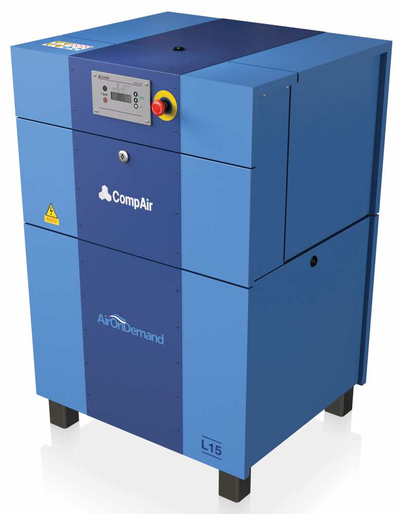 Midlands UK supplier and authorised distributor of the CompAir L15 air compressor range