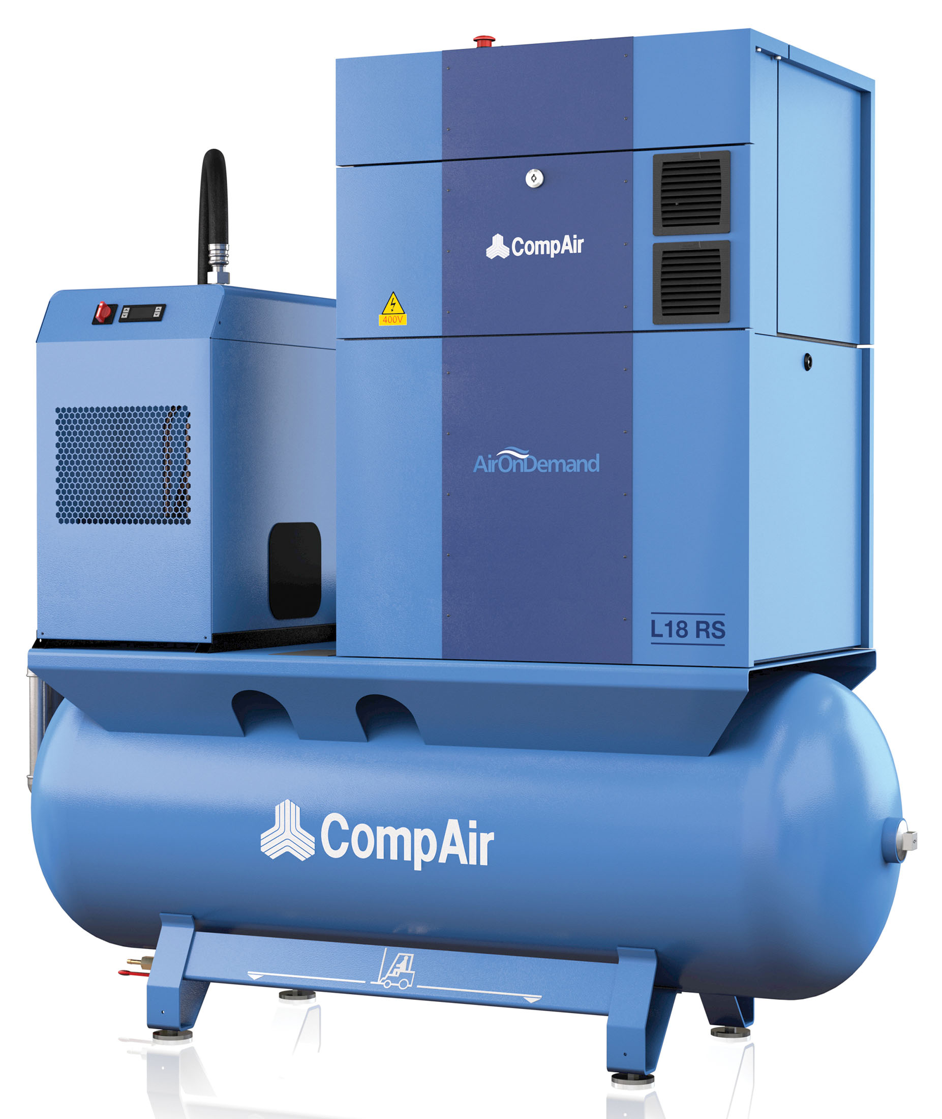 Midlands UK supplier of CompAir L18RS AirStation air compressor