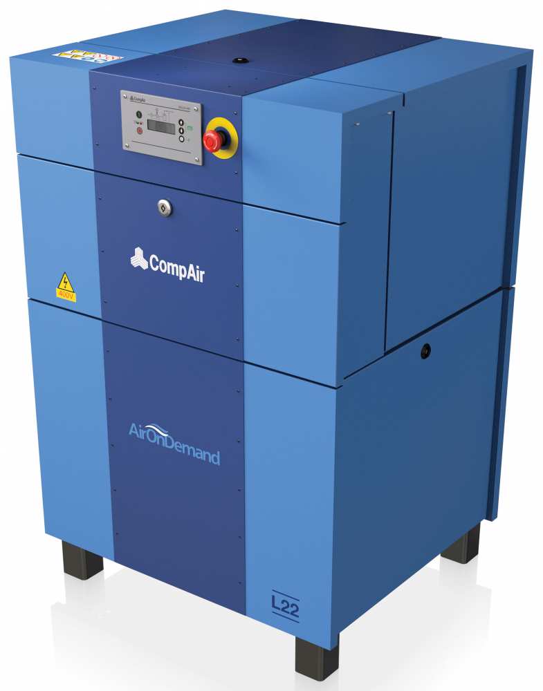 Midlands UK supplier and authorised distributor of the CompAir L22 air compressor range