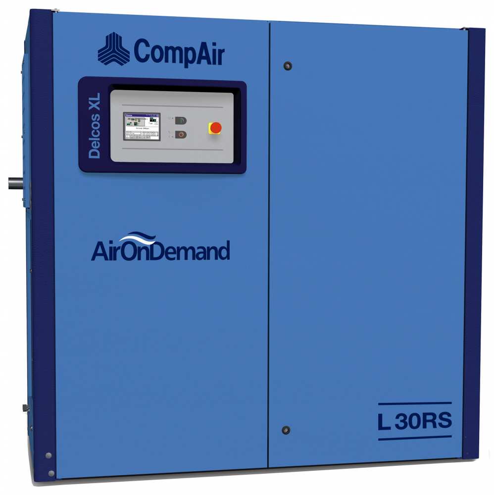 Midlands UK supplier and authorised distributor of the CompAir L30RS air compressor range