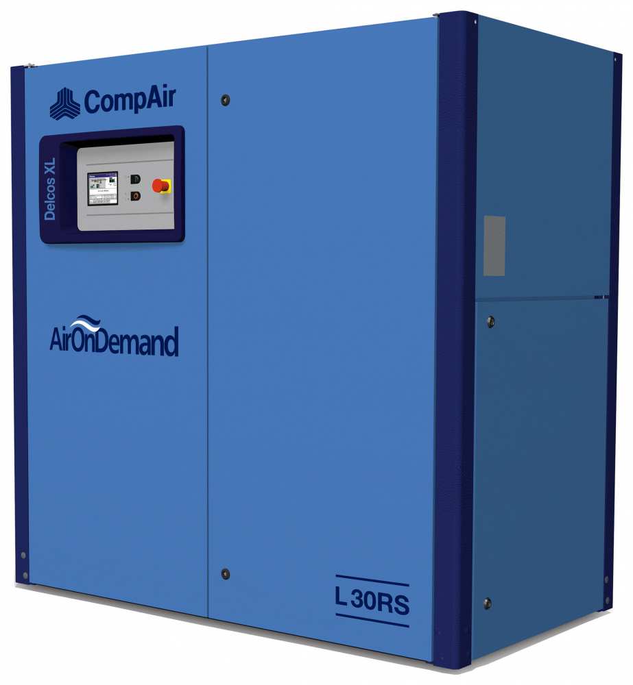 Midlands UK supplier and authorised distributor of the CompAir L30RS air compressor range