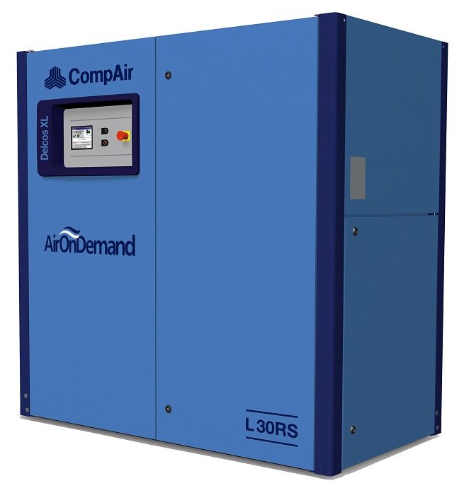 Midlands UK supplier and authorised distributor of the CompAir L30RS air compressor range