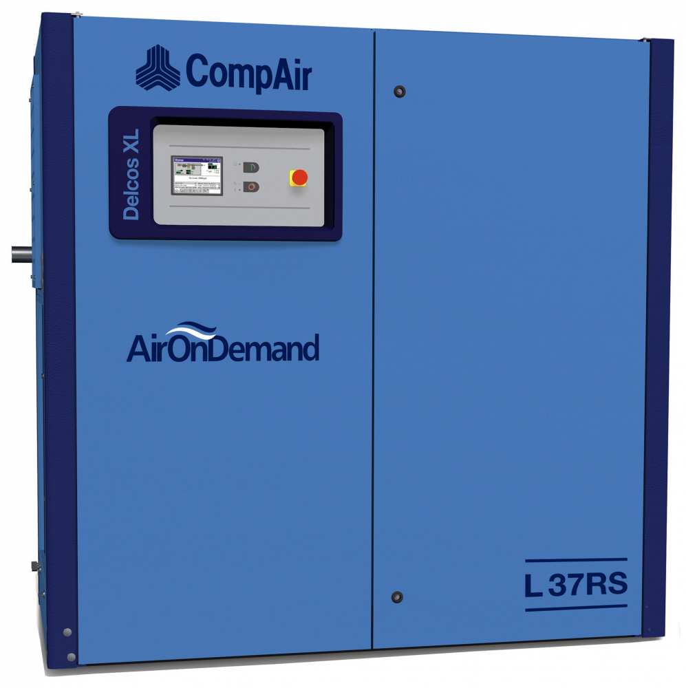 Midlands UK supplier and authorised distributor of the CompAir L37RS air compressor range