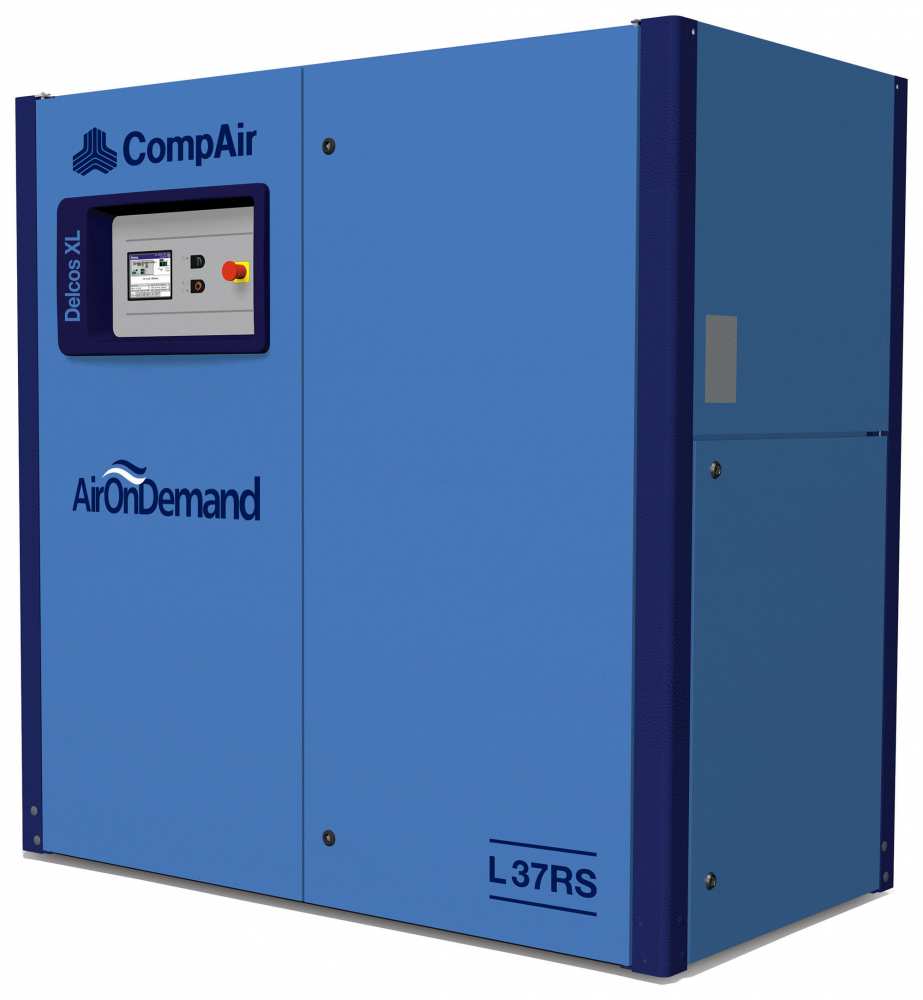 Midlands UK supplier and authorised distributor of the CompAir L37RS air compressor range