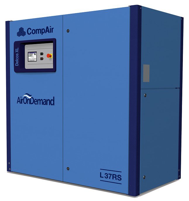 Midlands UK supplier and authorised distributor of the CompAir L37RS air compressor range