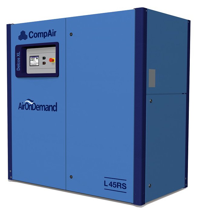 Midlands UK supplier and authorised distributor of the CompAir L45RS air compressor range