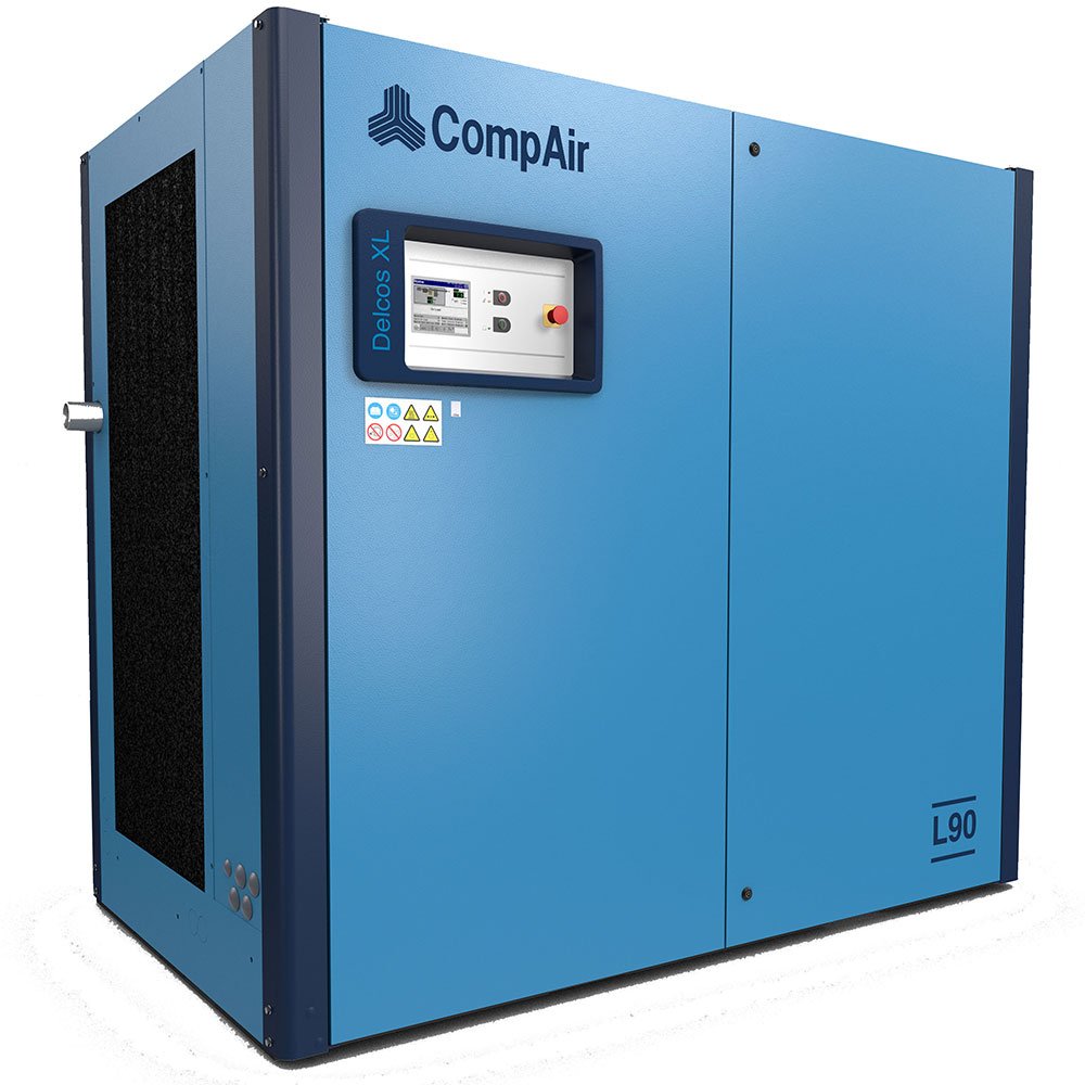 Midlands UK supplier and authorised distributor of the CompAir L90 air compressor range