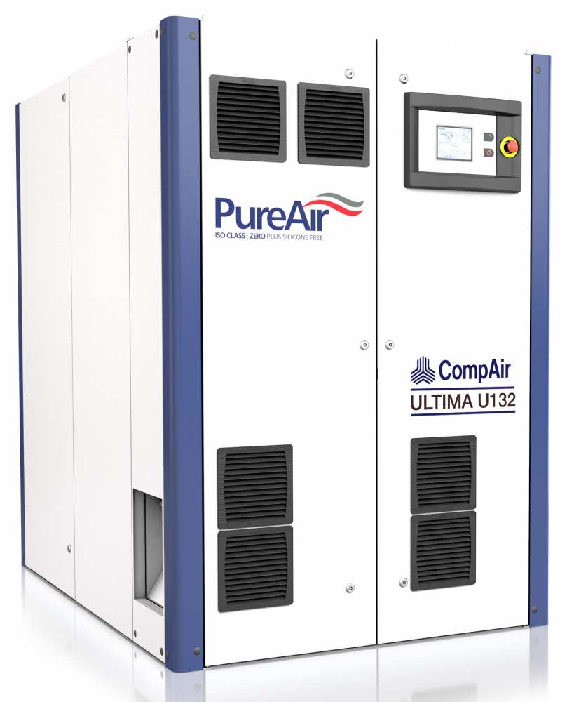 Midlands UK supplier and authorised distributor of the CompAir U132 air compressor range