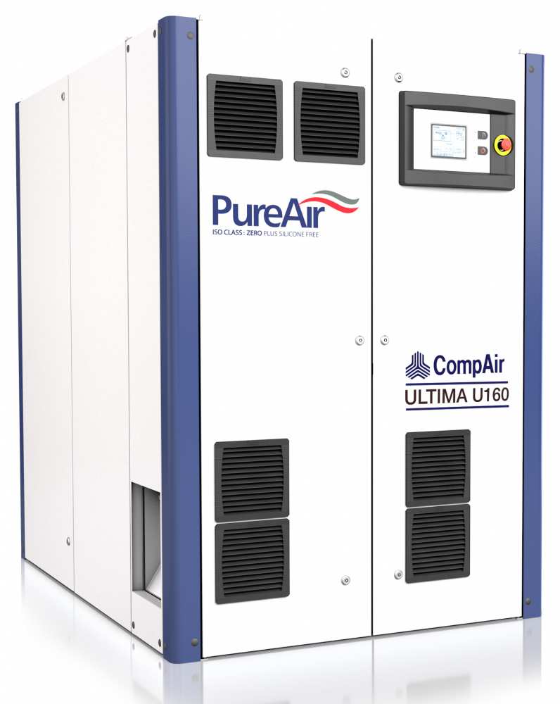 Midlands UK supplier and authorised distributor of the CompAir U160 air compressor range