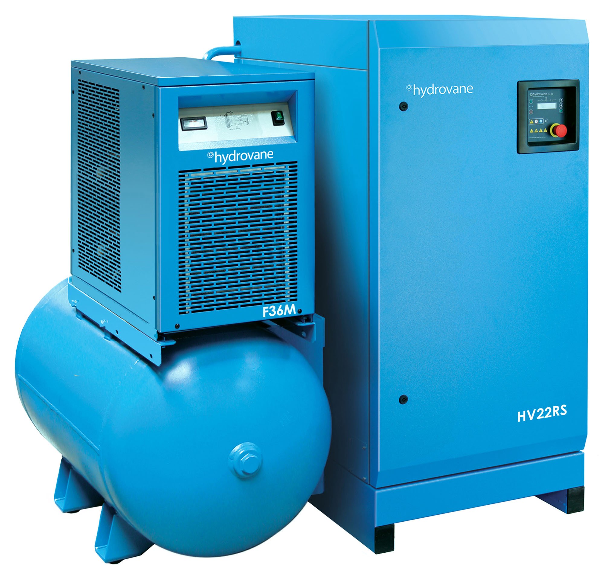 Midlands UK supplier of Hydrovane HV22AERD RS air compressor