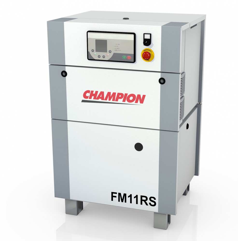 Midlands UK supplier and authorised distributor of the Champion FM11RS air compressor range