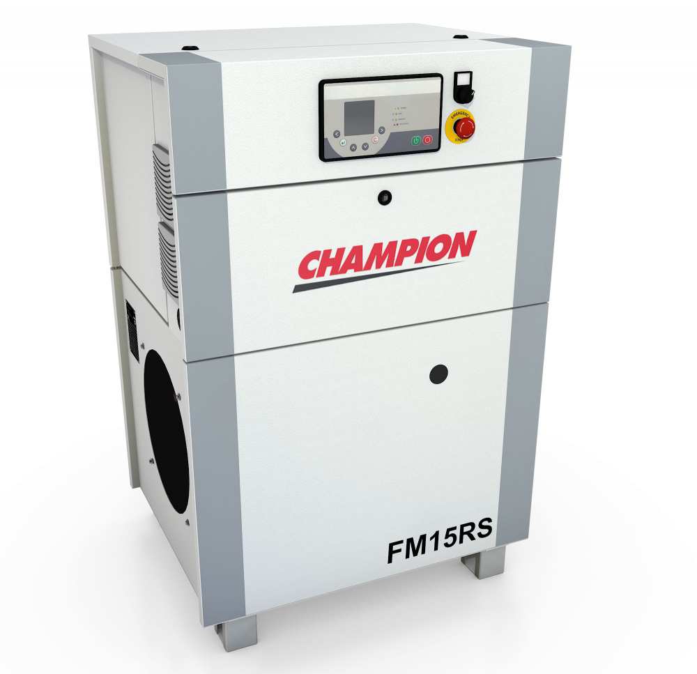 Midlands UK supplier and authorised distributor of the Champion FM15RS air compressor range