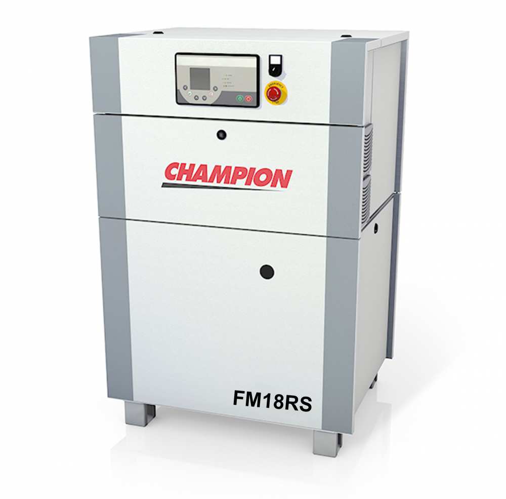 Midlands UK supplier and authorised distributor of the Champion FM18RS air compressor range