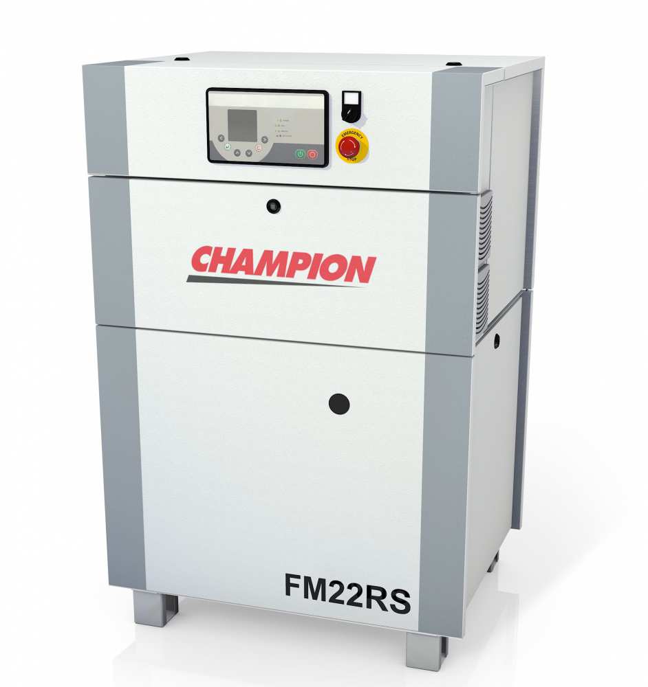 Midlands UK supplier and authorised distributor of the Champion FM22RS air compressor range