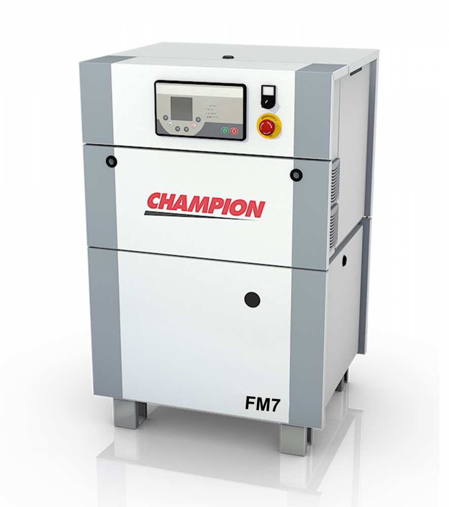 Midlands UK supplier and authorised distributor of the Champion FM7 air compressor range