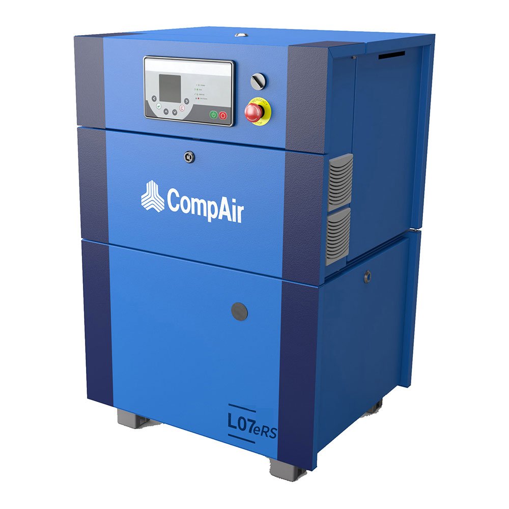 Midlands UK supplier and authorised distributor of the CompAir L07eRS air compressor range